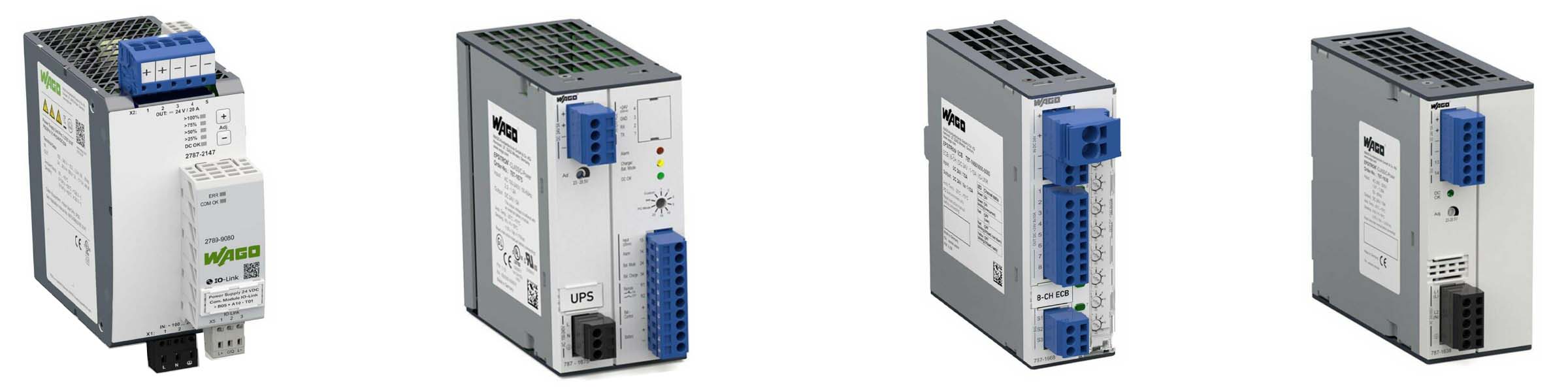 Power Supplies, UPS, and Electronic Circuit Breakers